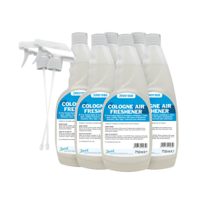 2Work Cologne Air Freshener Trigger Spray 750ml 6 Pack 487219 F