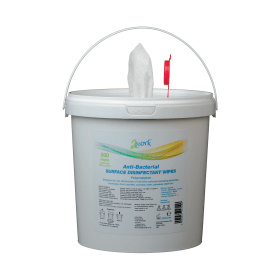 2Work Disinfectant Wipes 500 Pack 487106 F