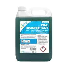 2Work Disinfectant and Deodoriser Fresh Pine 5 Litre 392010 F