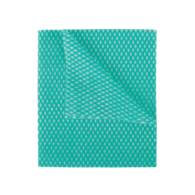 2Work Economy Cloths 420mm x 350mm Green 50 Pack 484091 F