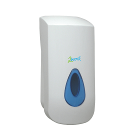 2Work Foam Soap Dispenser 900ml Reservoir White 487224 F