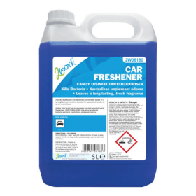 2Work Fresh Candy Disinfectant Deodoriser Concentrate 5 Litre 2W06180 F