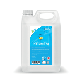 2Work Hand Sanitiser Rub Alcohol Free Jerry Can 5 Litre 797836 F