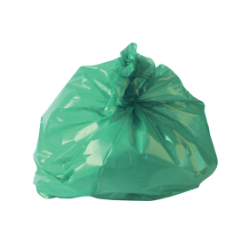 2Work Medium Duty Refuse Sack 100 Litre Green 200 Pack 282537 F
