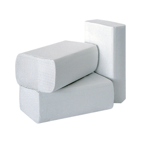 2Work Multi Fold Hand Towels 240mm x 220mm 1 Ply White 3000 Pack 391979 F