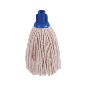 2Work PY Smooth Socket Mop 12oz Blue 10 Pack 2W04297 F