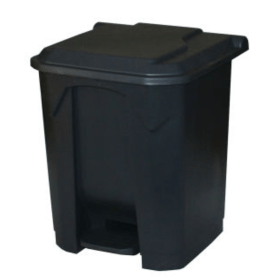 2Work Pedal Bin 30 Litre Grey 2W10779 F