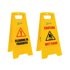 2Work Recycled Wet Floor Sign 2W10132 F