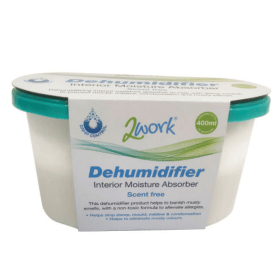 2Work Scent Free Moisture Absorber Dehumidifier 2W10174 F