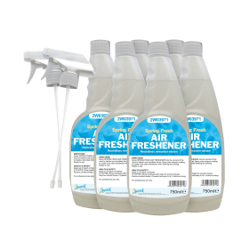 2Work Spring Air Freshener Trigger Spray 750ml 6 Pack 391973 F