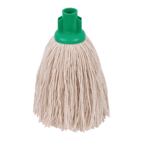 2Work Twine Rough Socket Mop 12oz Green 10 Pack 2W04288 F