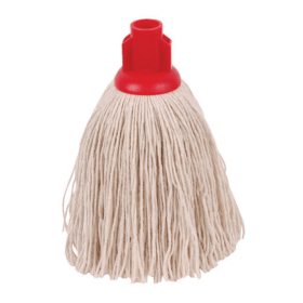 2Work Twine Rough Socket Mop 12oz Red 10 Pack 2W04291 F