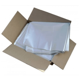 2Work Wheelie Bin Liner 270 Litre Clear 100 Pack 407030 F
