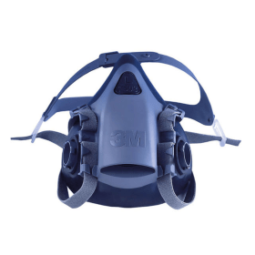 3M 7502 Silicone Half Mask Blue Large 3M79071 F