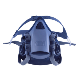 3M 7502 Silicone Half Mask Blue Medium 3M79067 F