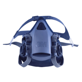 3M 7502 Silicone Half Mask Blue Small 3M79065 F