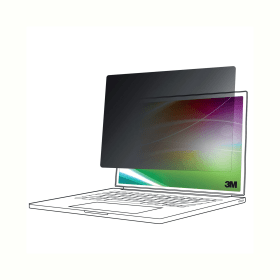 3M Bright Screen Privacy Filter for 13.3 Inch Full Screen Laptop 16 10 893564 F