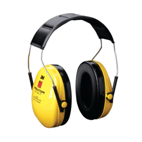 3M Optime I Headband Ear Defenders Yellow Black 3M38790 F