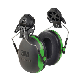 3M Peltor X1P3 Ear Defender Helmet Attachment Green 3M69545 F