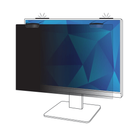 3M Privacy Filter for 21.5 Inch Full Screen Monitor with COMPLYMagnetic Attach 16 9 795314 F