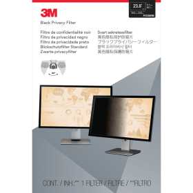 3M Privacy Filter for Widescreen Desktop LCD Monitor 23.8in 533072 F