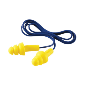 3M Ultrafit Corded Earplugs One Size 50 Pack 3M34800 F