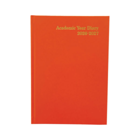 5 Star Academic Diary Day Per Page A5 Orange 2026 2027 LA5AOR26 F LA5AOR26 F