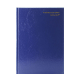 5 Star Academic Diary Week To View A4 Blue 2026 2027 BA4ABU26 F