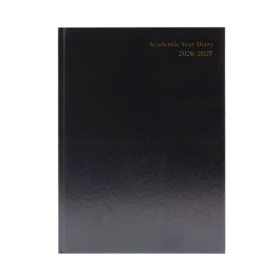 5 Star Academic Diary Week To View A5 Black 2026 2027 FA5ABK26 F FA5ABK26 F