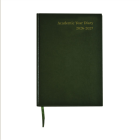 5 Star Academic Diary Week To View A5 Green 2026 2027 KA5AGN26 F