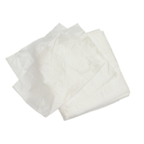 5 Star Bin Liners Light Duty 40 Litre White 1000 Pack 132324 F