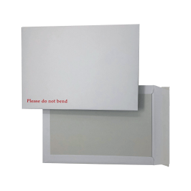 5 Star C4 Boardback Pocket Envelope 120gsm Peel and Seal White 125 Pack 566960 F
