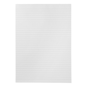 5 Star Eco Recycled Memo Pad 160 Pages Ruled A4 White 10 Pack 463325 F