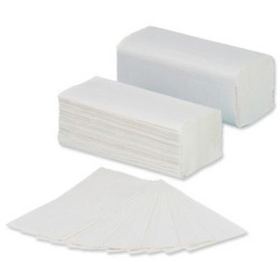 5 Star Facilities Hand Towel V Fold 2 Ply 25mm x 210mm White 3200 Pack 284018 F