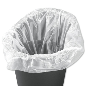 5 Star Facilities Swing Bin Liners Light Duty 40 Litre White 1000 Pack 285352 F