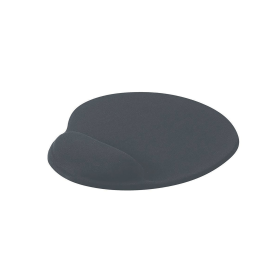 5 Star Mouse Mat with Wrist Rest Charcoal 134643 F