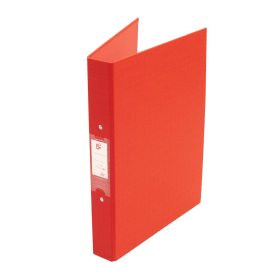 5 Star Office 2 O Ring Binder 25mm A4 Red 10 Pack 103909 F