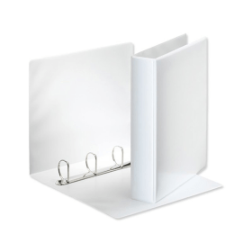 5 Star Office A4 Presentation Ring Binder Polypropylene 38mm 4D Ring White 10 Pack 933054 363994 F