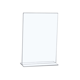 5 Star Office A4 Sign Holder Portrait Stand Up Clear 938543 463373 F