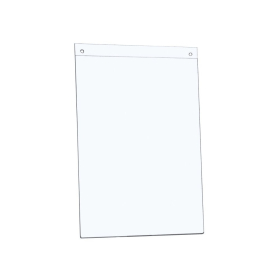 5 Star Office A4 Sign Holder Wall Display Portrait Clear 463375 F