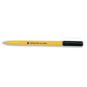5 Star Office Ball Pen 0.3mm Line Black 50 Pack 124030 F
