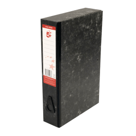 5 Star Office Box File Foolscap Cloud Cover 70mm 10 Pack 106541 F