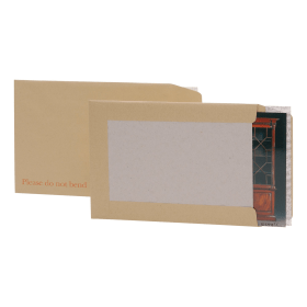5 Star Office C3 Envelope Board Backed Hot Melt Peel Seal 120gsm Brown 50 Pack 284149 F