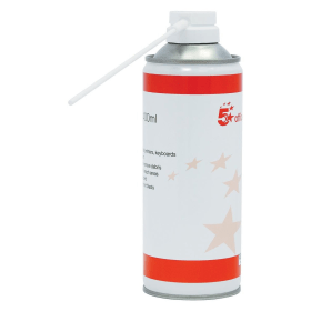 5 Star Office Compressed Gas Spray Duster 400ml 169590 F