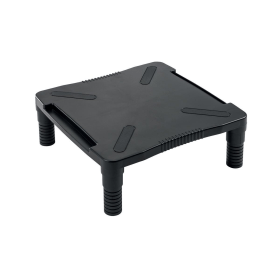 5 Star Office Desktop Monitor Stand Black 463176 F