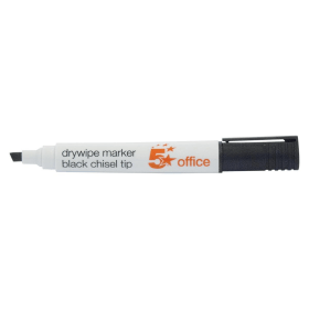 5 Star Office Drywipe Markers Xylene Toluene free Chisel Tip 2 5mm Line Wallet Assorted 4 Pack 463386 F