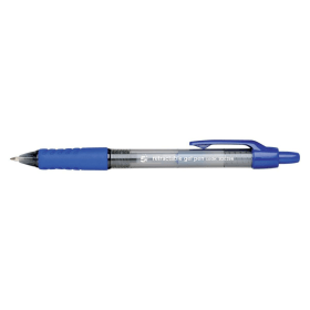 5 Star Office Gel Rollerball Pen 0.4mm Line Blue 12 Pack 284063 F