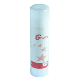 5 Star Office Glue Stick Solid Washable Non-Toxic 20g 296018