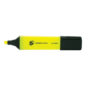 5 Star Office Highlighter Yellow 12 Pack 115363 F