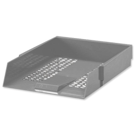 5 Star Office Letter Tray Foolscap Grey 145709 F